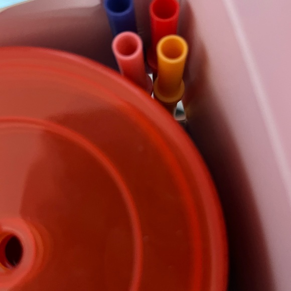 24oz NEW Starbucks Color Changing 4 Pack Reusable Cold Cup Bright Colors Include - Picture 2 of 5